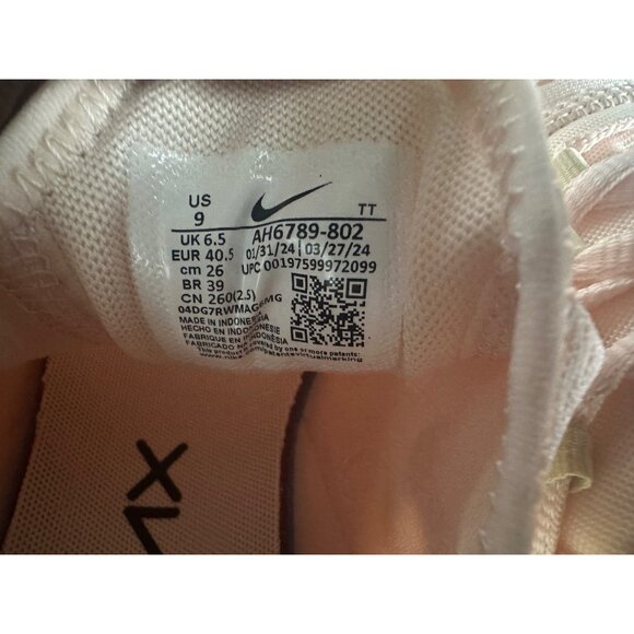 ✨✨Nike Air Max 270 Womens Shoes Sz 9 Peach Pink Green Comfy Sneakers AH6789-802✨ - Picture 10 of 10